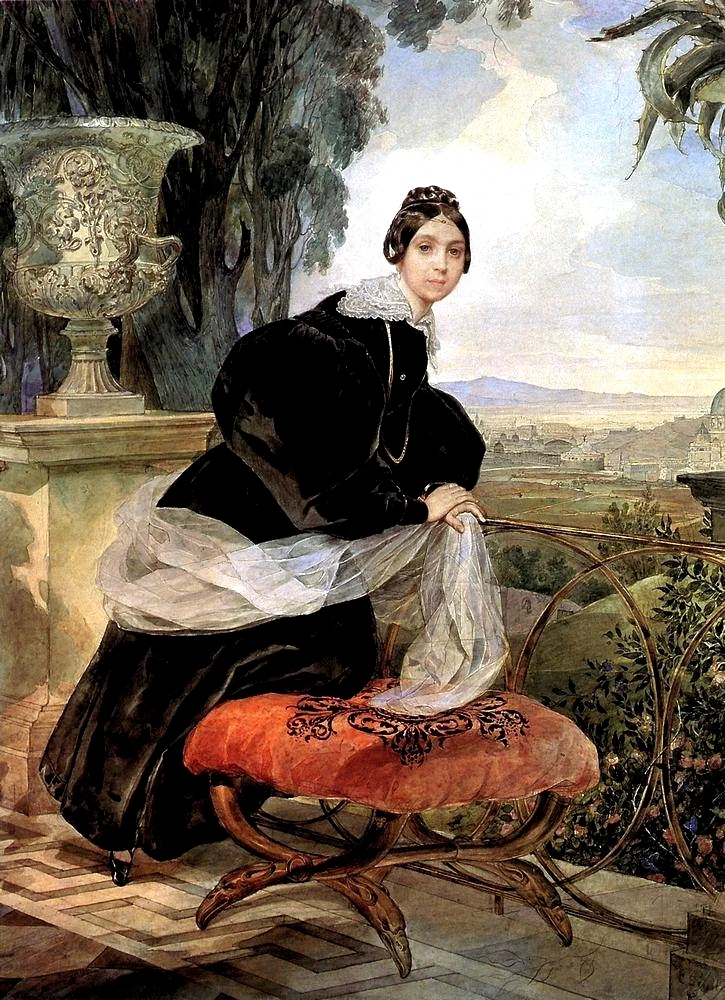 Portrait of Princess E. P. Saltykova